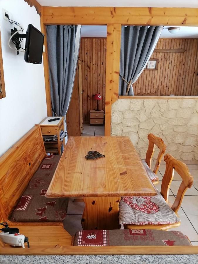 Studio "Le Panpounet" Les Contamines-Montjoie Eksteriør bilde