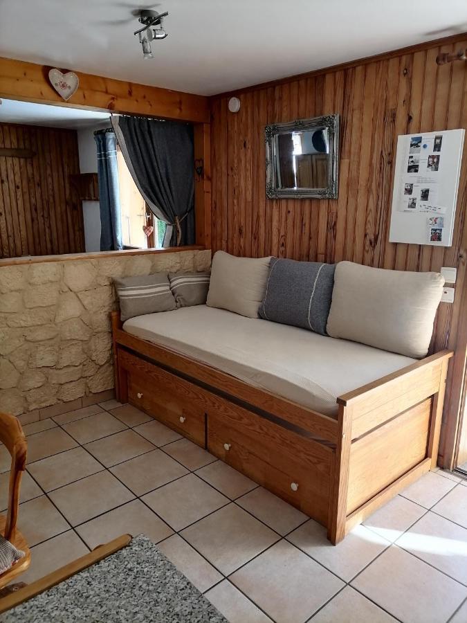 Studio "Le Panpounet" Les Contamines-Montjoie Eksteriør bilde