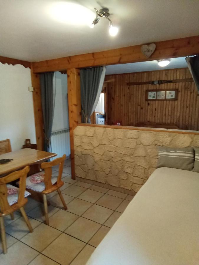 Studio "Le Panpounet" Les Contamines-Montjoie Eksteriør bilde